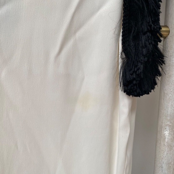 Alexis Black & White Party Cocktail Tie Neck Sleeveless Jumpsuit Size XS USA - Picture 8 of 10